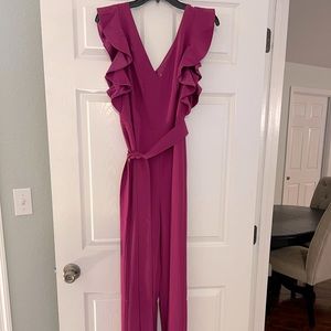 Lilly Pulitzer Pant Jumpsuit w/ Sash / Size 6